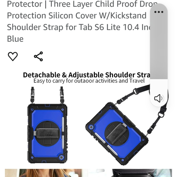 Samsung Tablet Case Black Color - Picture 3 of 8